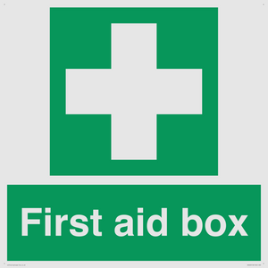 first aid box